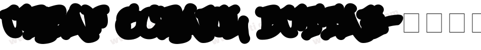 Urban Scrawl Buttah字体转换